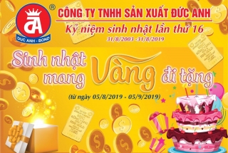 Sinh nhật mang Vàng đi tặng